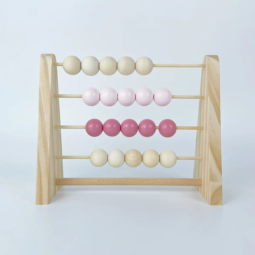 Boulier en bois éducatif – jeu d’éveil & déco enfant