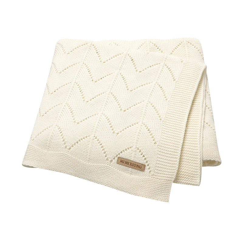 Couverture enfant en coton et fibre de bambou