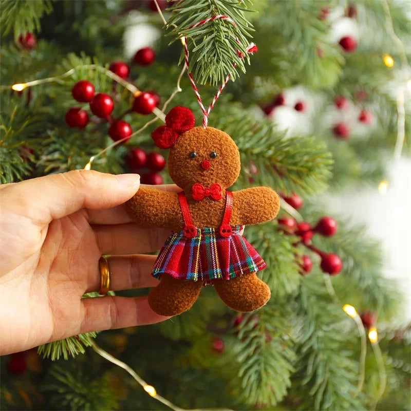 Décorations de sapin – Bonhommes en pain d’épices
