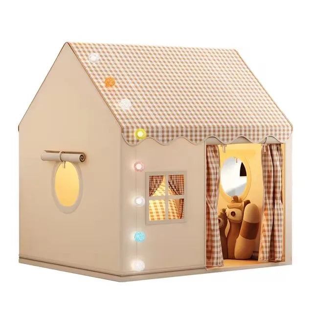 Tente cabane maison pour enfants – Petit cocon de jeu et d’aventure