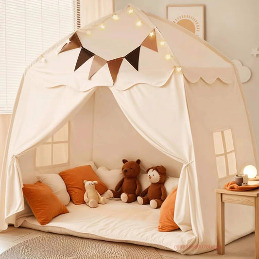 Tente cabane pour enfants – Espace de jeu magique | Idée cadeau de Noël