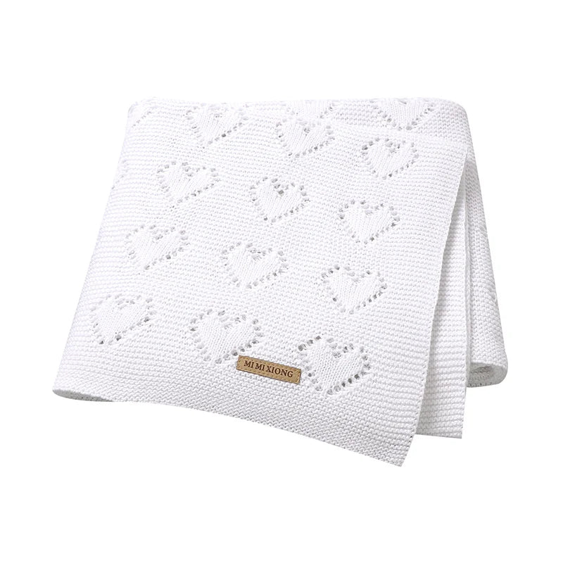 Couverture enfant en coton et fibre de bambou