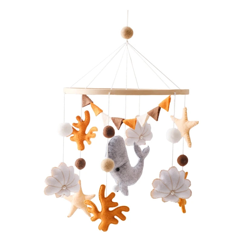 Mobile musical pour lit bébé