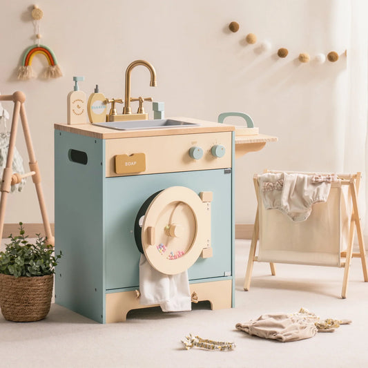 Électroménagers en bois pour enfants – Réfrigérateur, four ou machine à laver