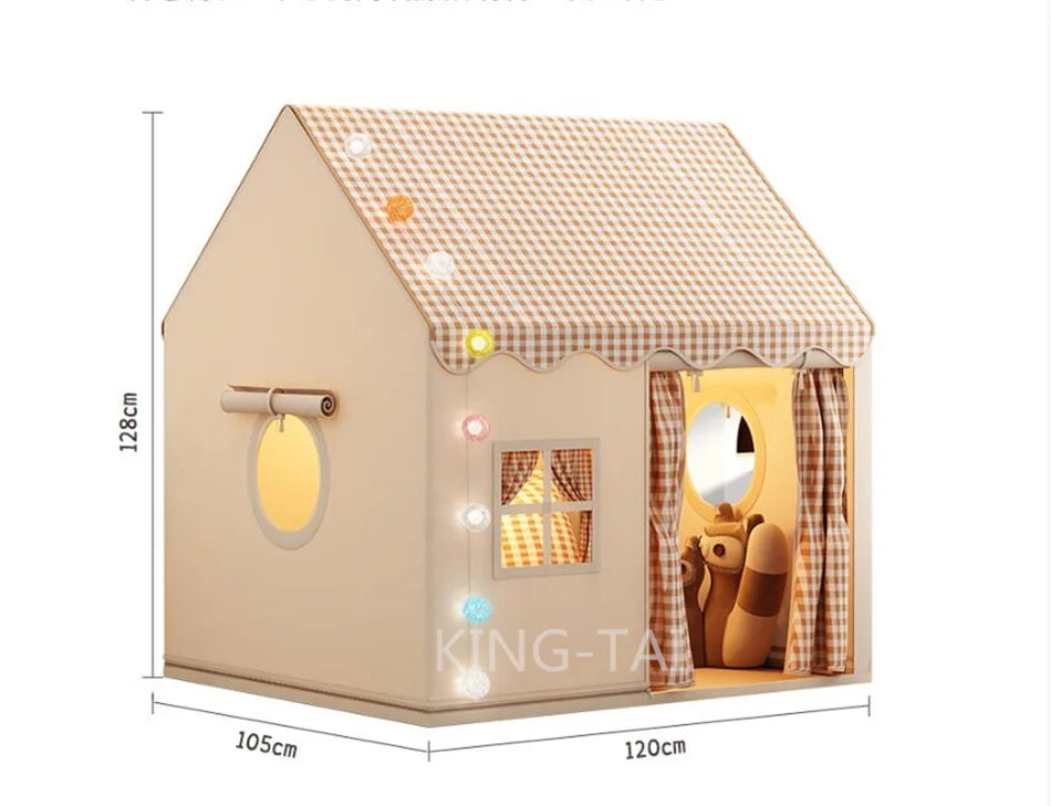 Tente cabane maison pour enfants – Petit cocon de jeu et d’aventure