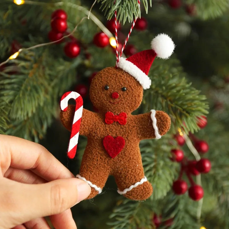 Décorations de sapin – Bonhommes en pain d’épices