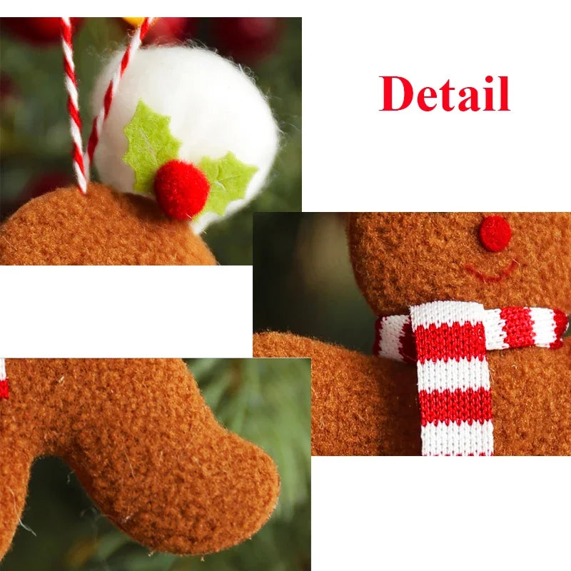 Décorations de sapin – Bonhommes en pain d’épices