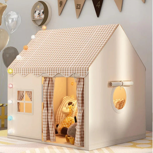 Tente cabane maison pour enfants – Petit cocon de jeu et d’aventure