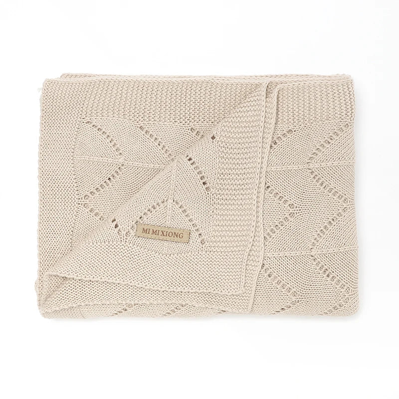 Couverture enfant en coton et fibre de bambou