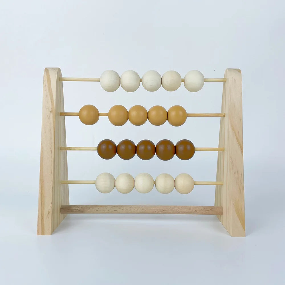 Boulier en bois éducatif – jeu d’éveil & déco enfant