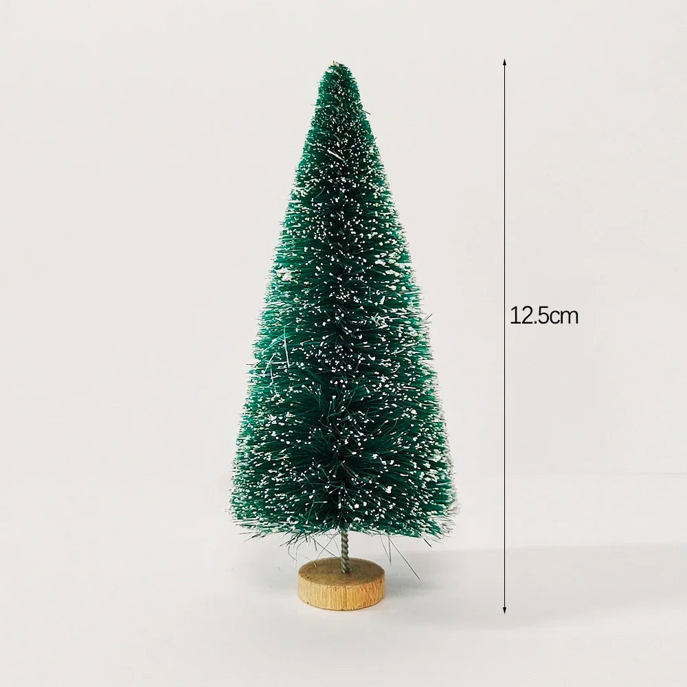 Lot de 5 ou 8 mini-sapins de décoration