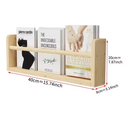 Petites étagères en bois pour chambre d’enfant