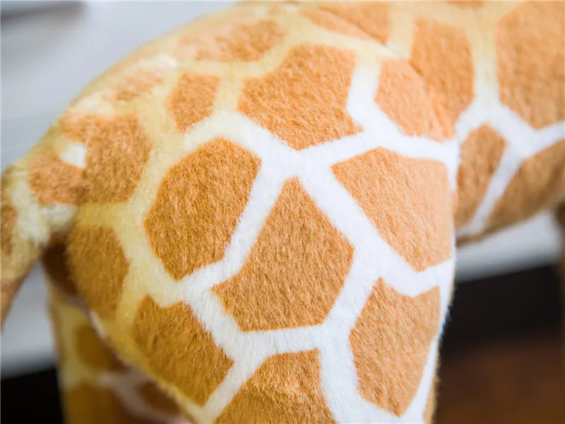 Grande girafe en peluche douce