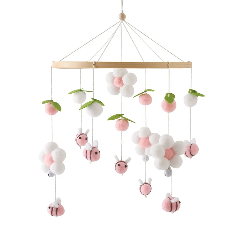 Mobile musical pour lit bébé