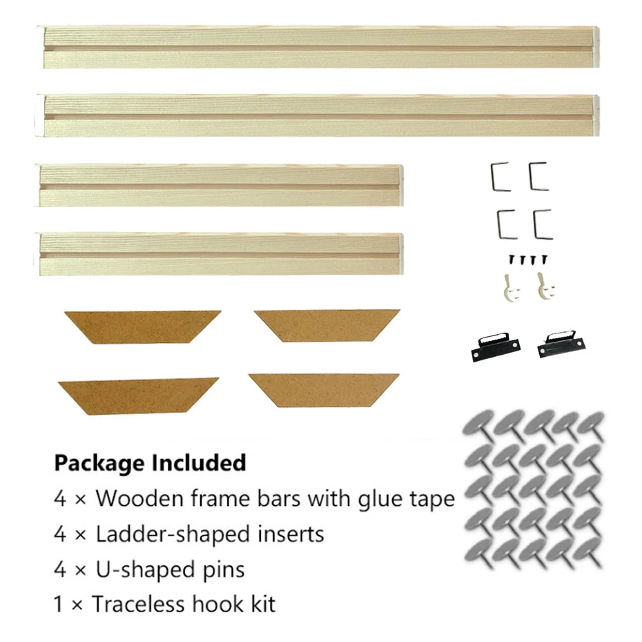 Cadre en bois pour toile