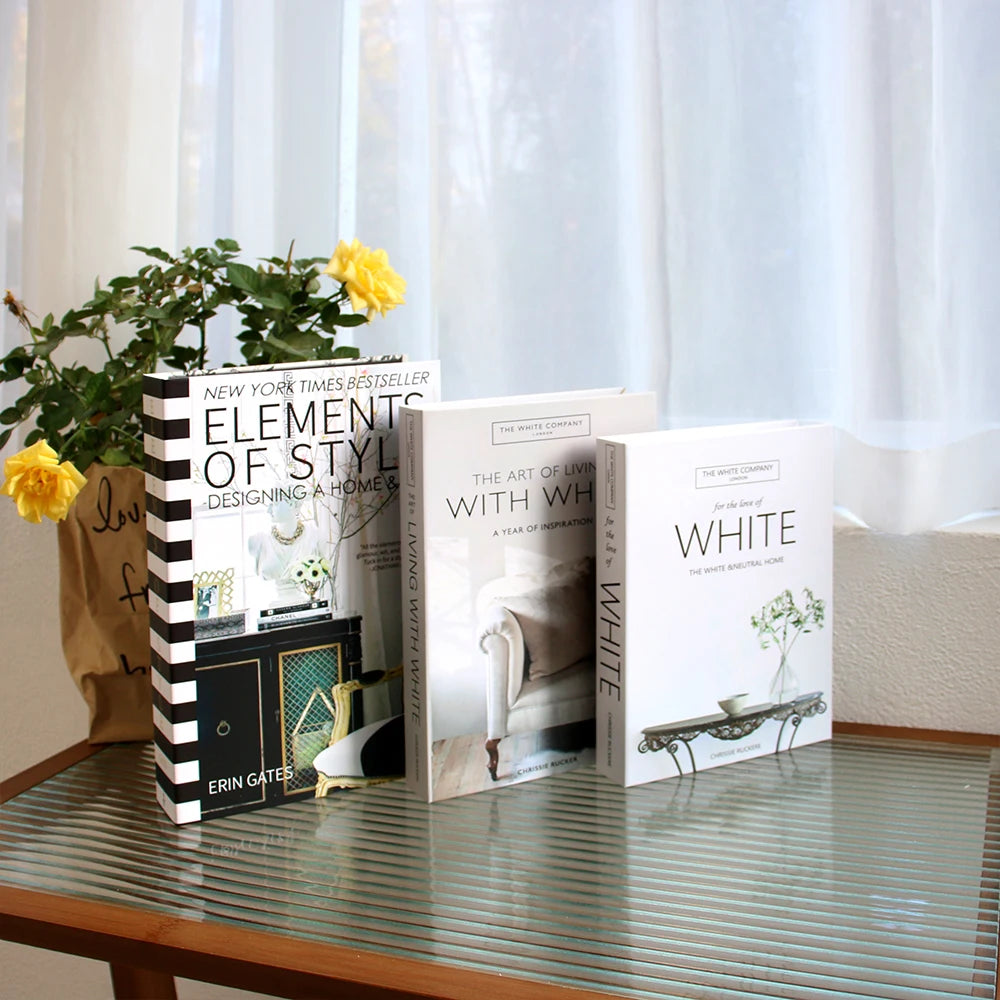 Faux livres décoratifs