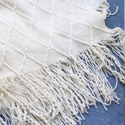 Couverture tricotée