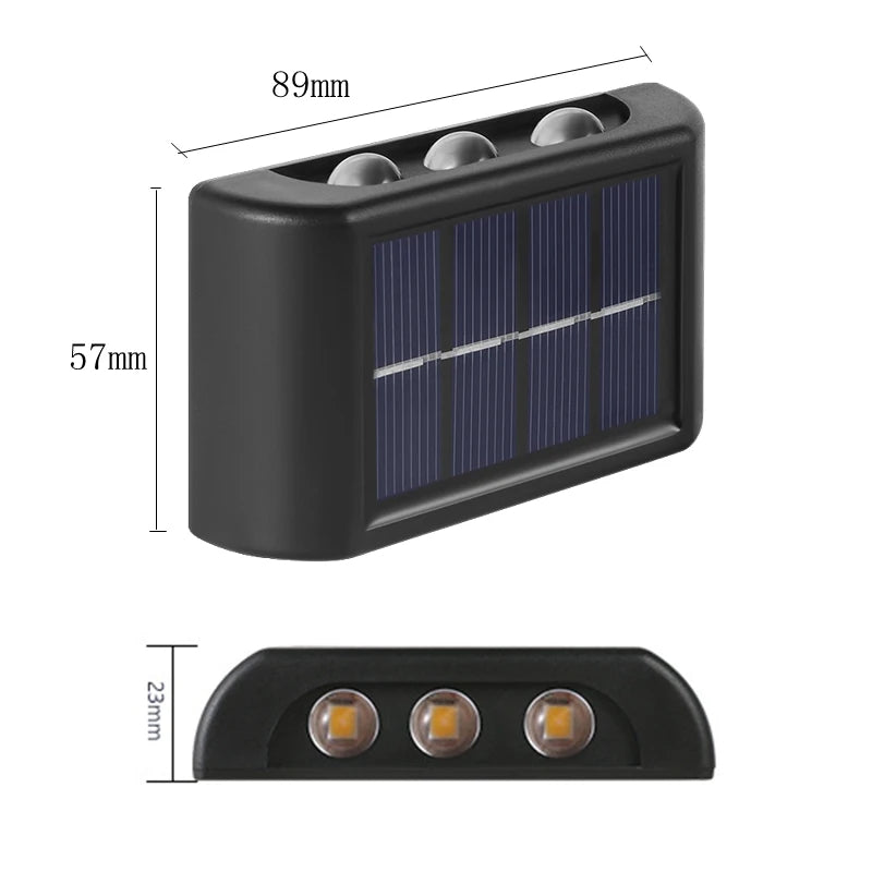 Applique solaire