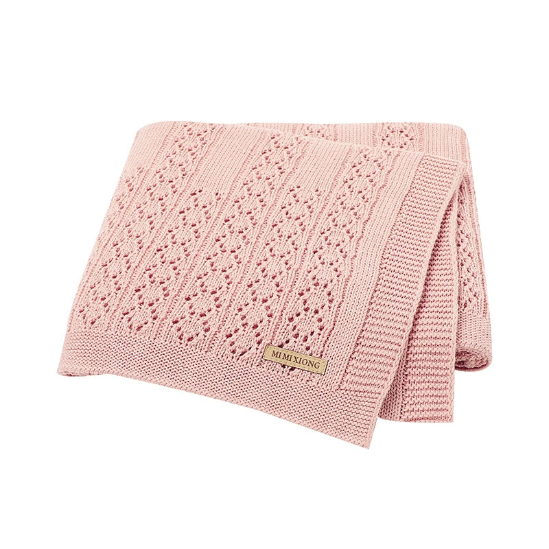 Couverture enfant en coton et fibre de bambou