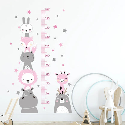 Sticker toise murale enfants