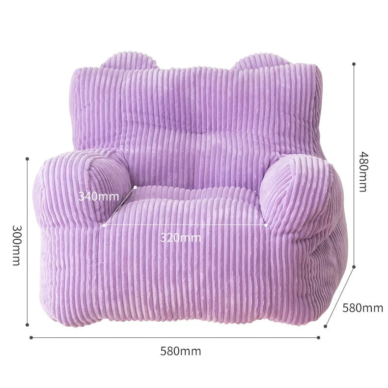 Petit fauteuil pouf paresseux enfant