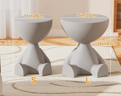 Table d’appoint ludique avec rangement