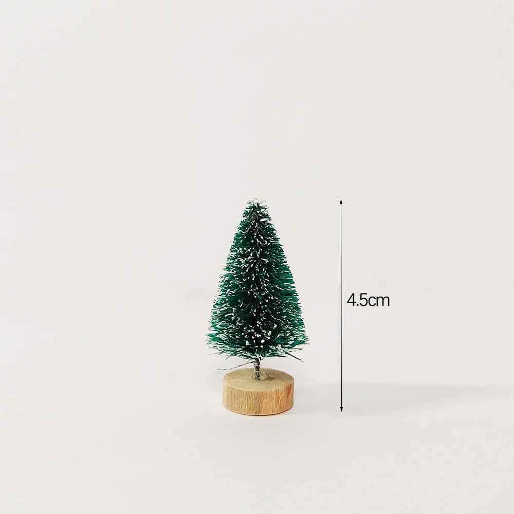 Lot de 5 ou 8 mini-sapins de décoration