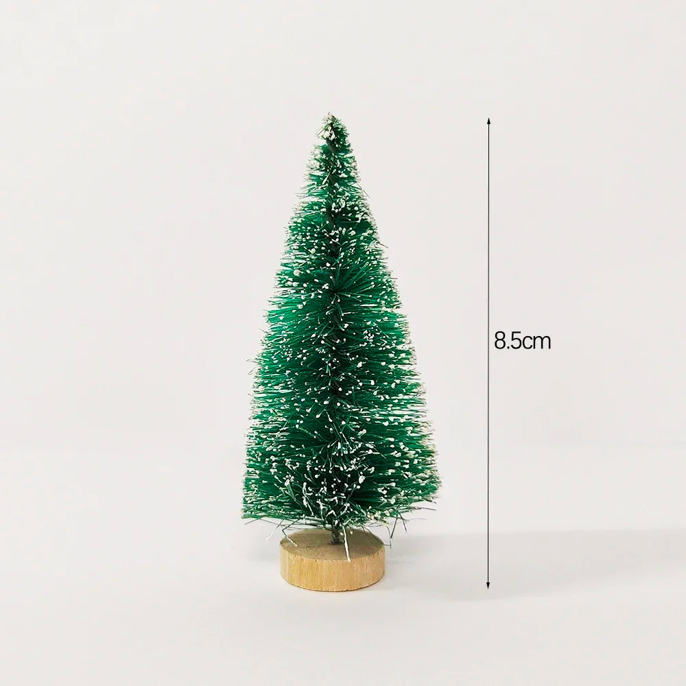 Lot de 5 ou 8 mini-sapins de décoration