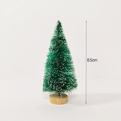 Lot de 5 ou 8 mini-sapins de décoration