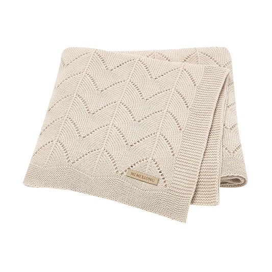 Couverture enfant en coton et fibre de bambou