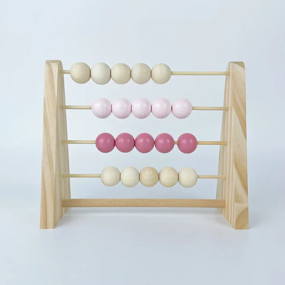 Boulier en bois éducatif – jeu d’éveil & déco enfant