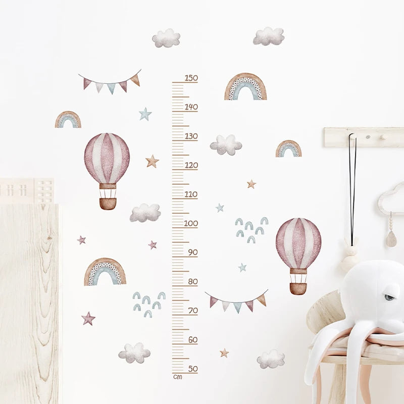 Sticker toise murale enfants