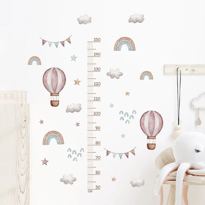 Sticker toise murale enfants