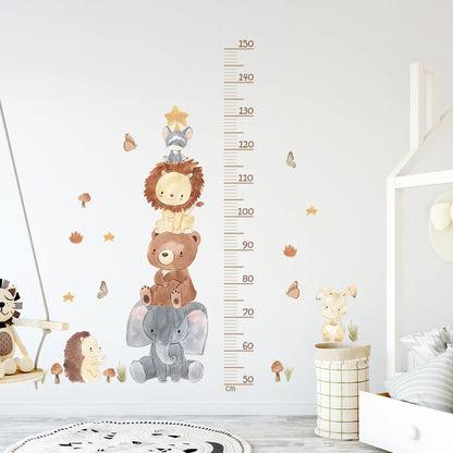 Sticker toise murale enfants