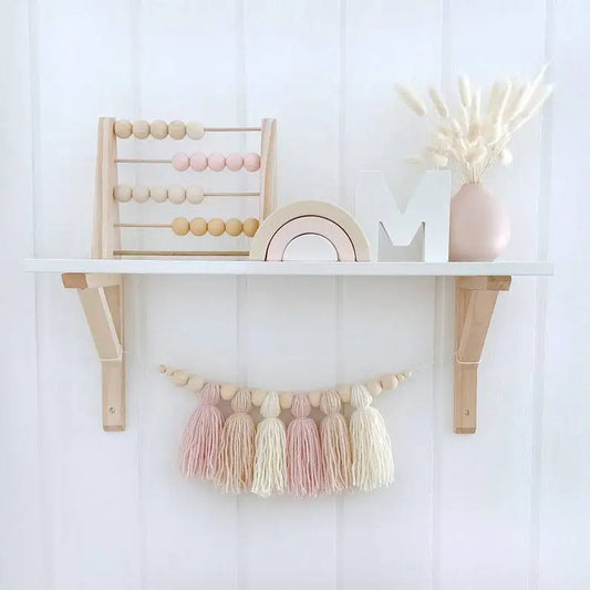 Boulier en bois éducatif – jeu d’éveil & déco enfant