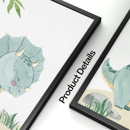 Toiles décoratives dinosaures pour chambre d’enfant