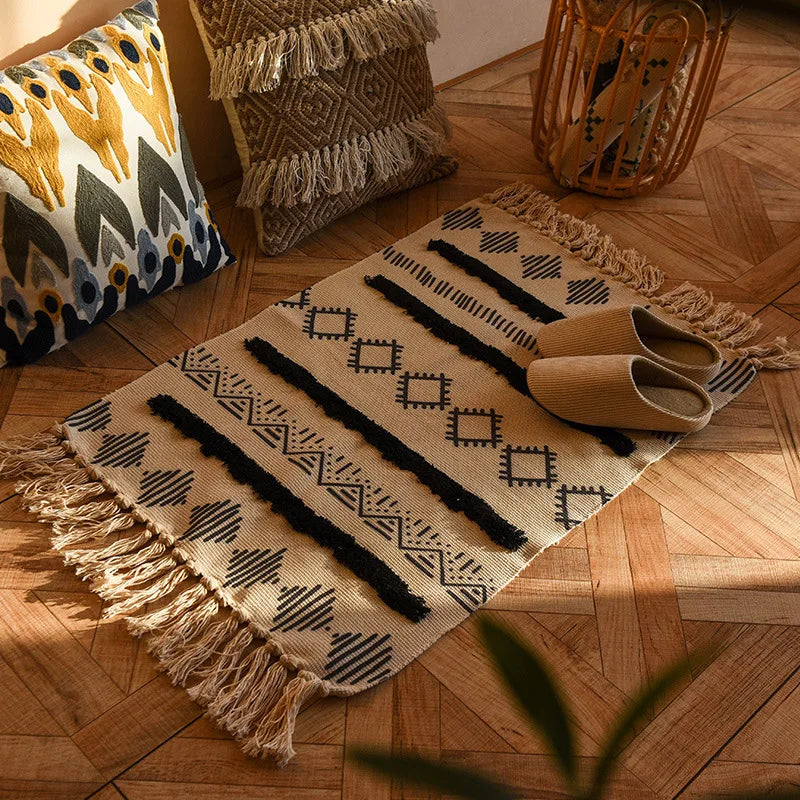 Petit tapis ethnique/bohème