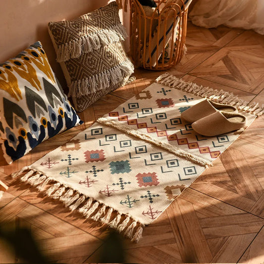 Petit tapis ethnique/bohème