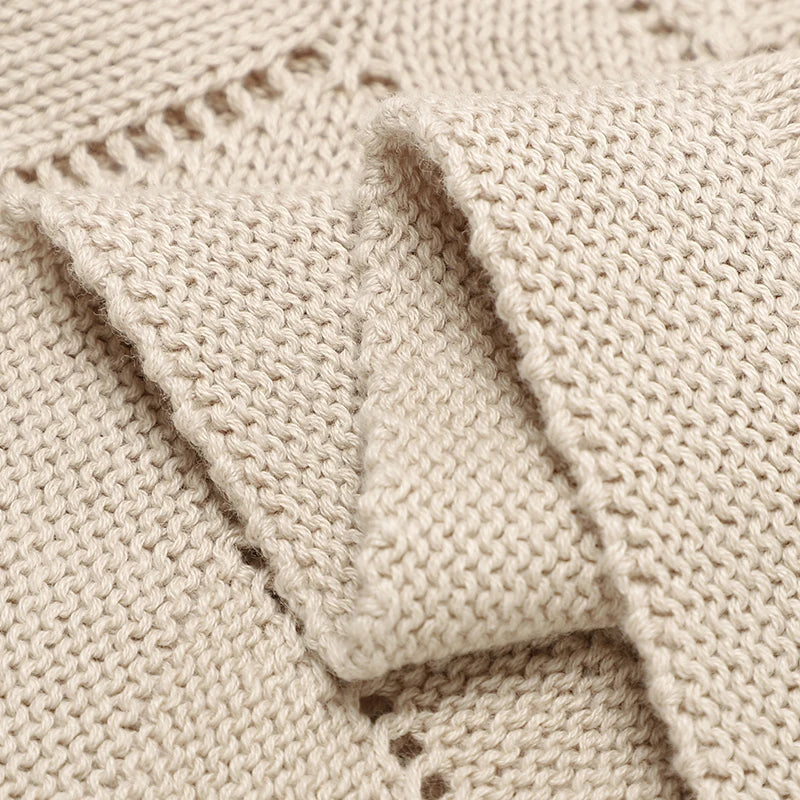 Couverture enfant en coton et fibre de bambou