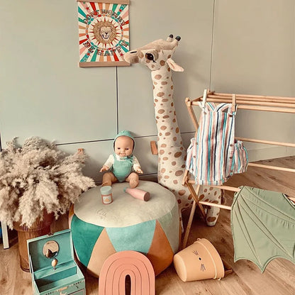 Peluche géante girafe