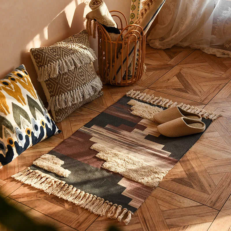 Petit tapis ethnique/bohème