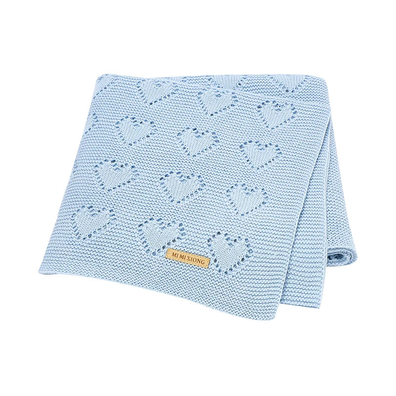 Couverture enfant en coton et fibre de bambou