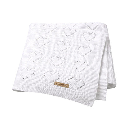 Couverture enfant en coton et fibre de bambou