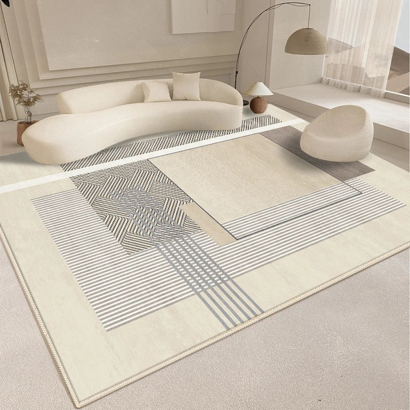 Tapis forme géométrique