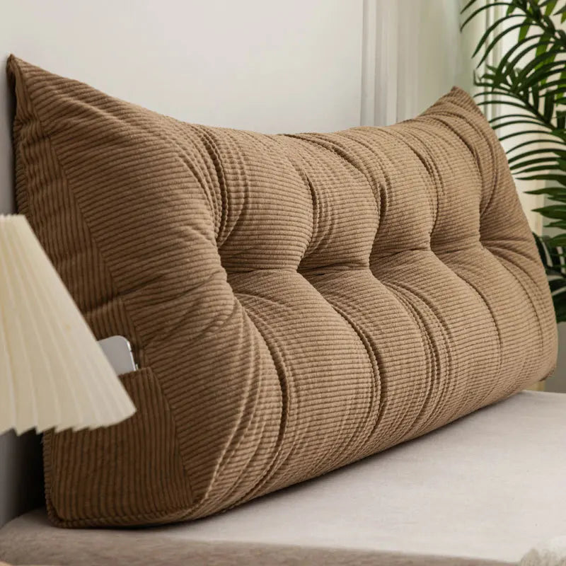 Oreiller tête de lit – Confort de lecture & déco élégante