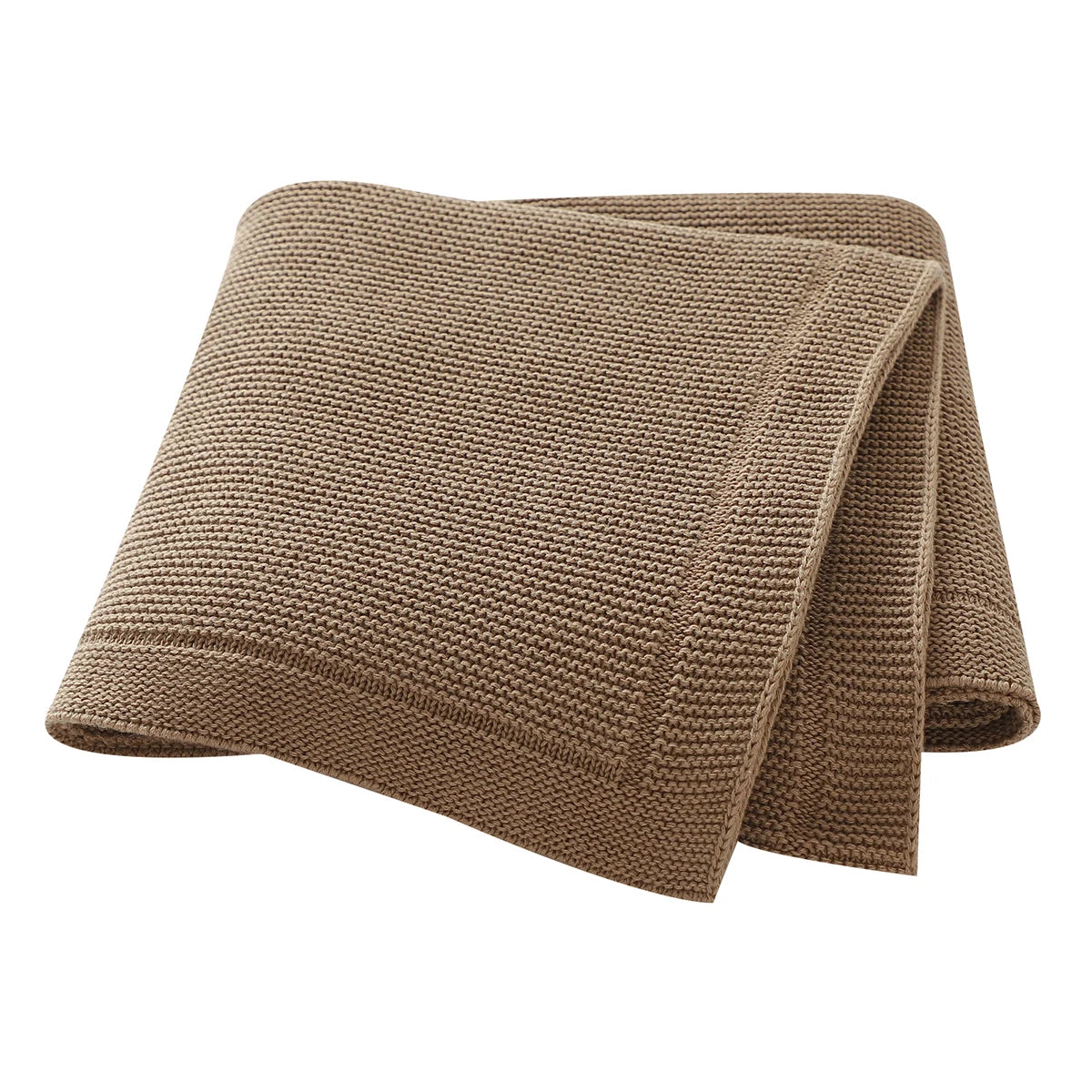 Couverture bébé en coton uni