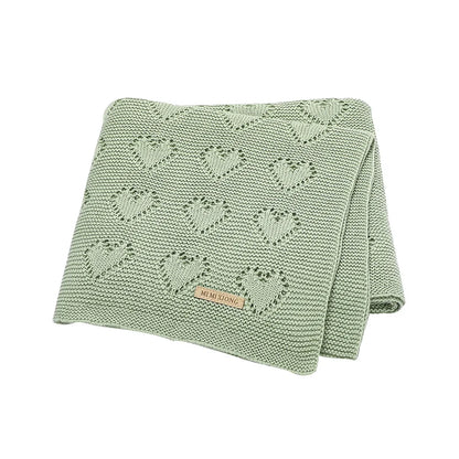 Couverture enfant en coton et fibre de bambou
