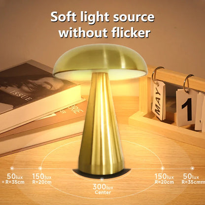 Lampe champignon LED