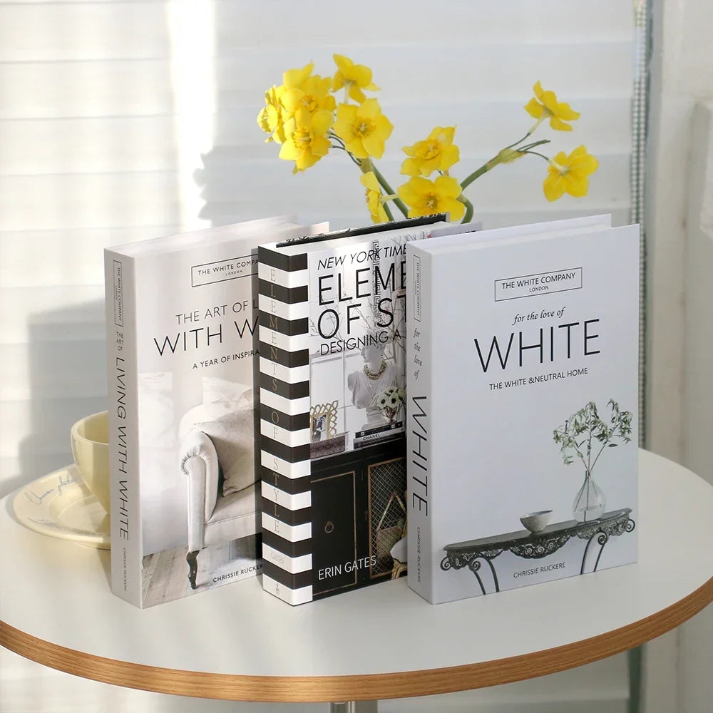 Faux livres décoratifs