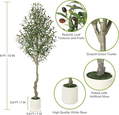 Arbre olivier artificiel